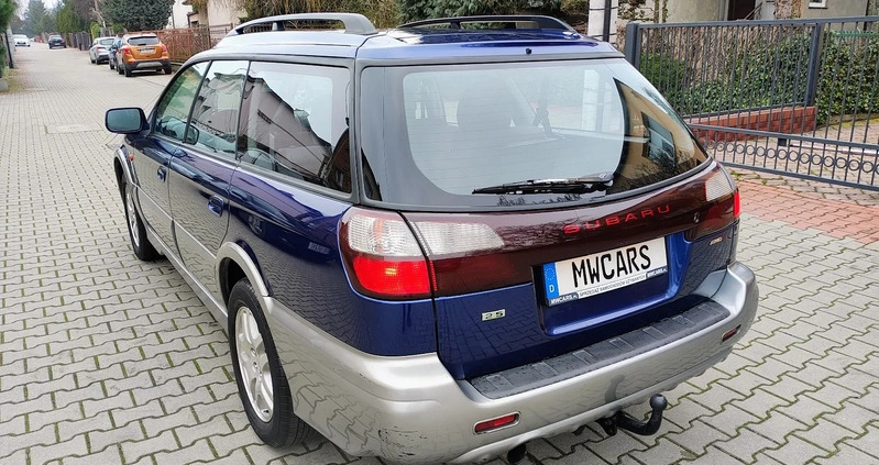 Subaru Outback cena 15900 przebieg: 184056, rok produkcji 2002 z Kalisz małe 172